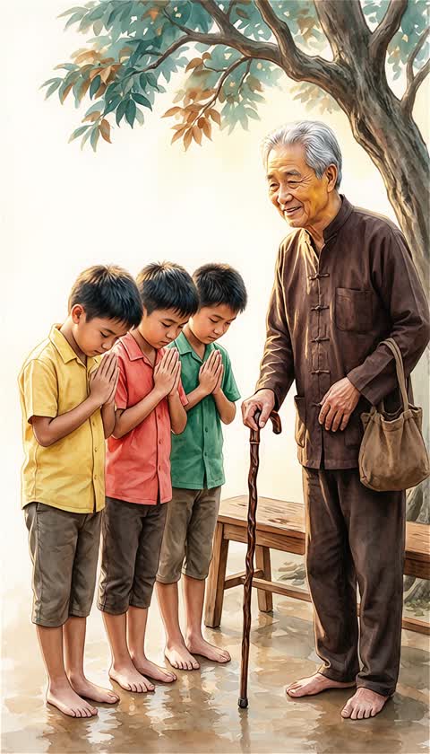 Scene 16: Walking With Grandfather